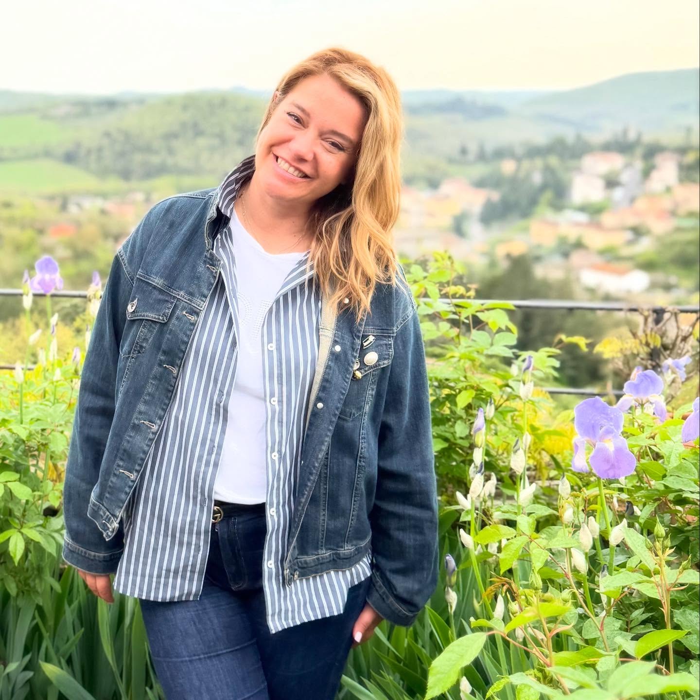 Η Λένγκα Γρηγοριάδου από το Κτήμα Αβαντίς.