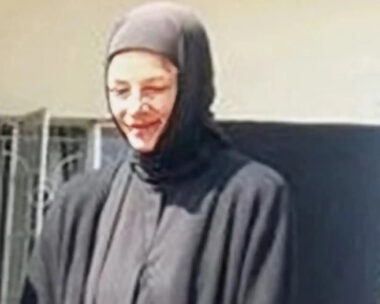 Η μοναχή Νεκταρία, όπως λέγεται τώρα η Λιονάκη, σε εικόνα από την εκπομπή «Το Πρωινό» στον ΑΝΤ1