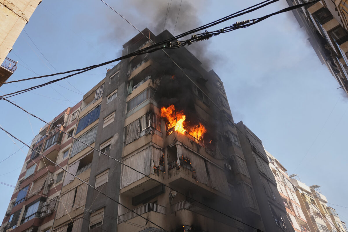 Ισραηλινή επίθεση στη Βηρυτό