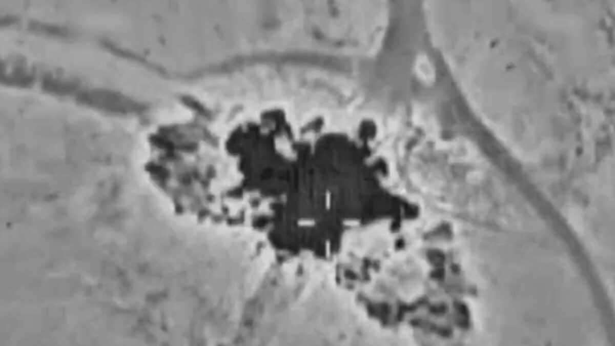 Η στιγμή του βομβαρδισμού