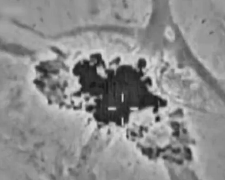 Η στιγμή του βομβαρδισμού