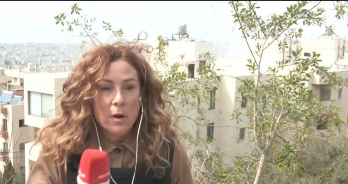 Βόμβα έπεσε δίπλα στο συνεργείο του MEGA στον Λίβανο – Σοκαριστικά πλάνα