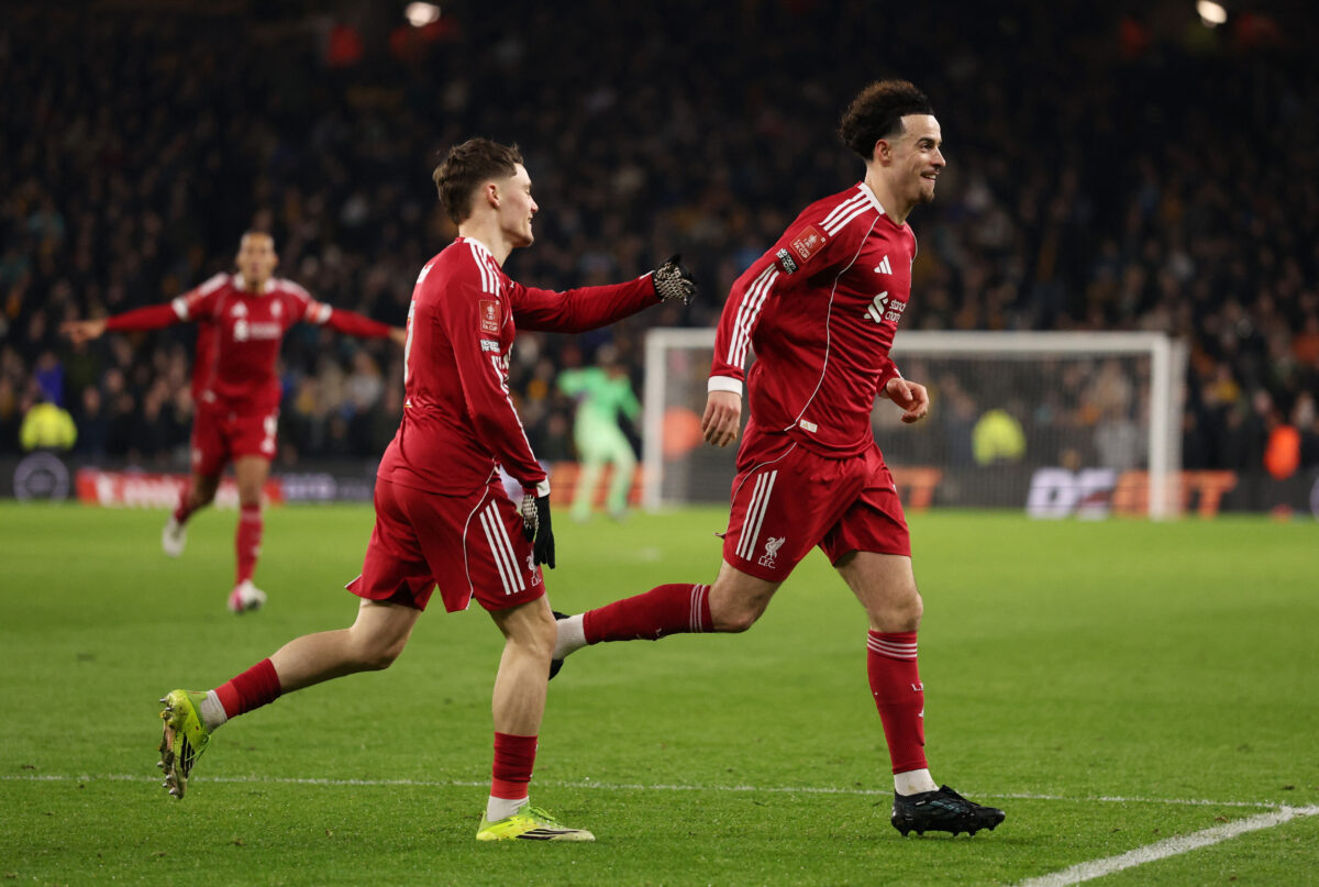 Οι παίκτες της Λίβερπουλ