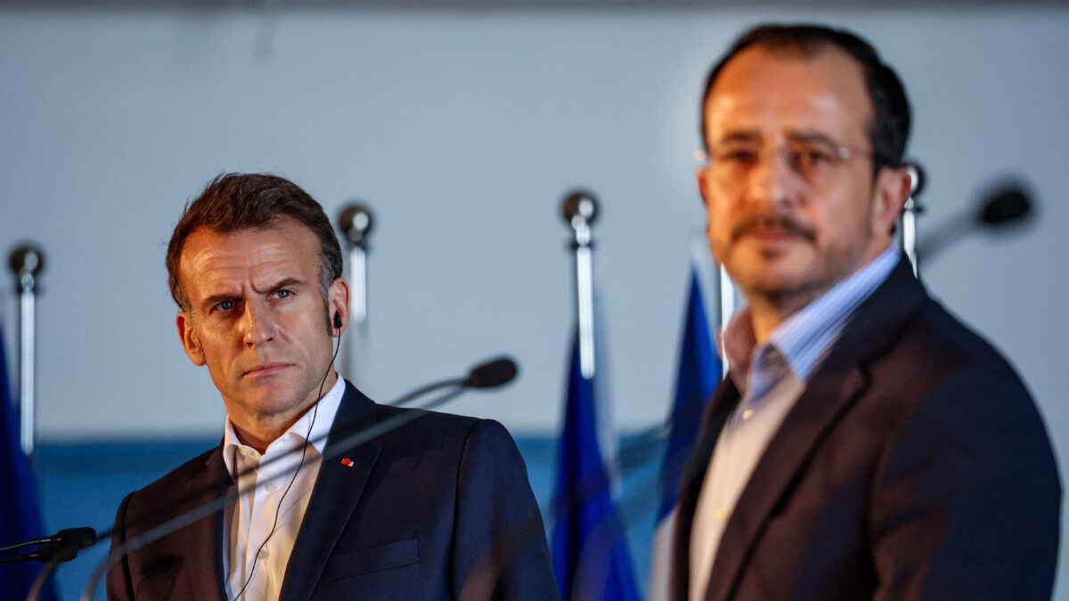 Μακρόν και Χριστοδουλίδης