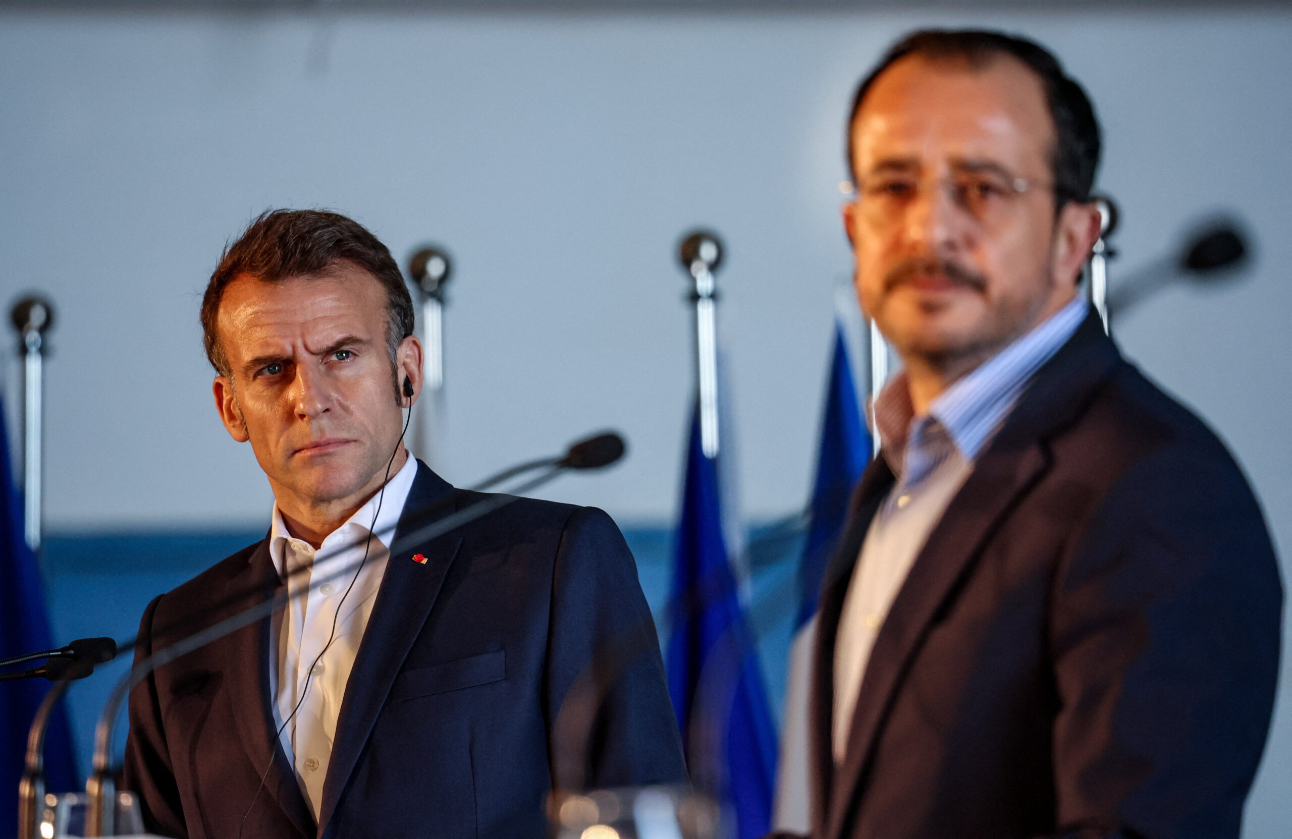 Μακρόν και Χριστοδουλίδης