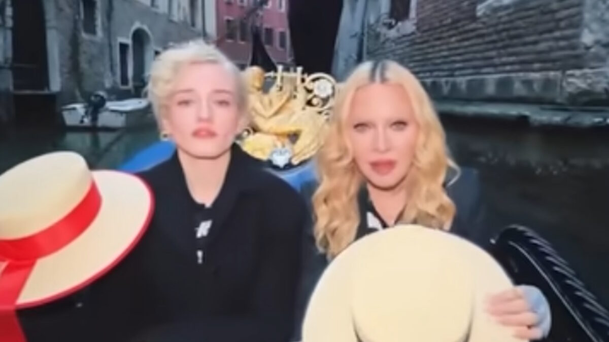 Η Μαντόνα και η Τζούλια Γκάρνερ