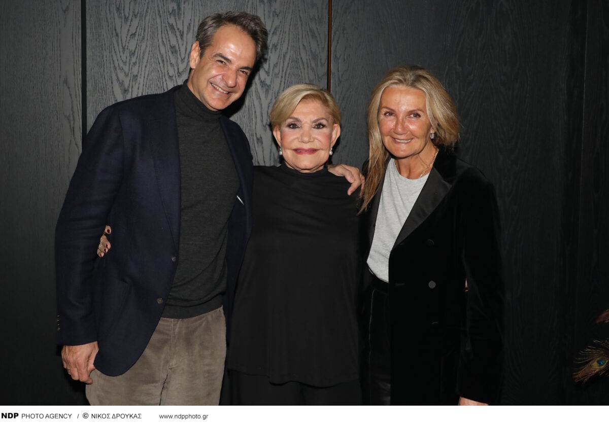 Κυριάκος Μητσοτάκης, Μαρινέλλα και Μαρέβα Γκραμπόφσκι Μητσοτάκη