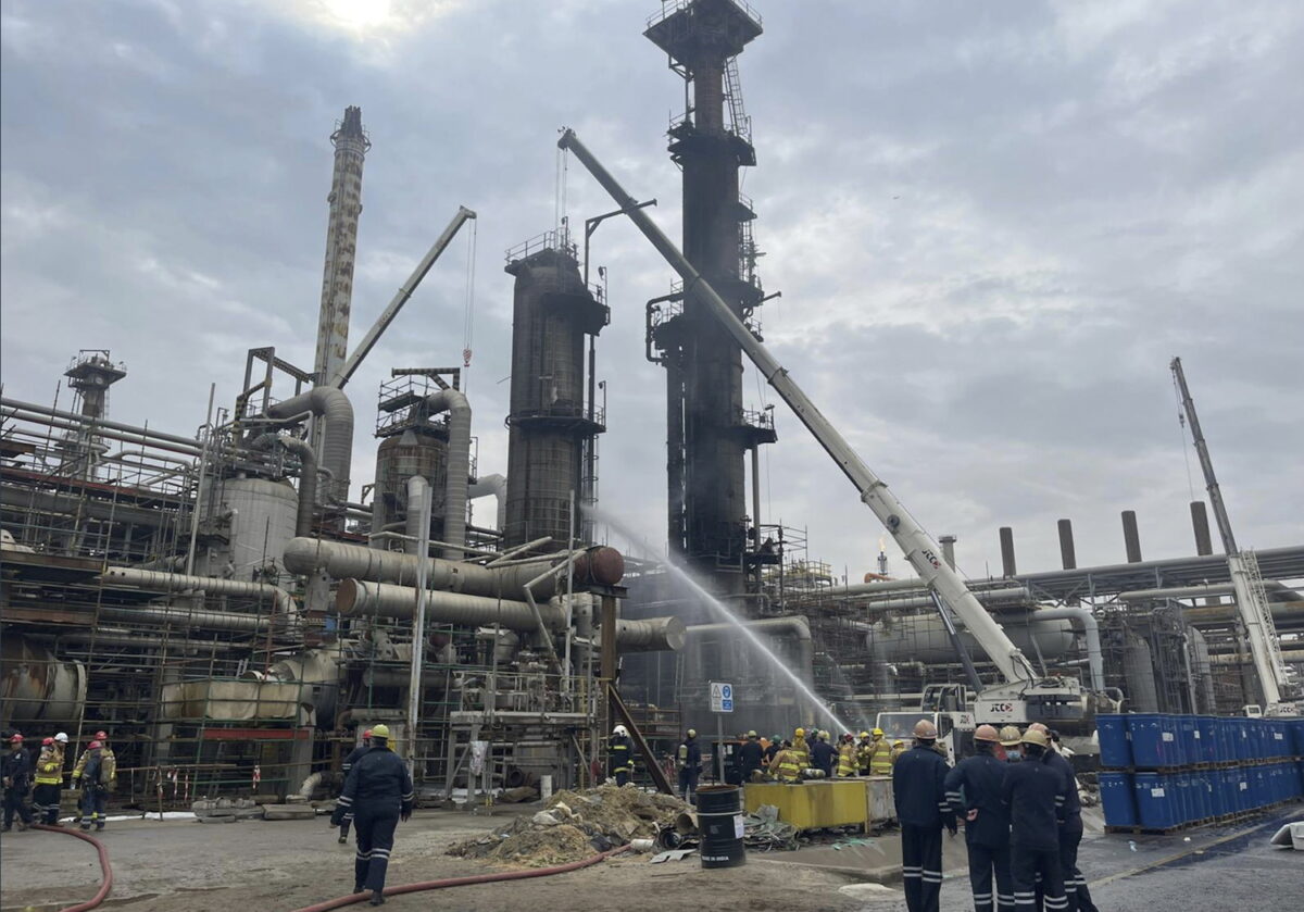 Οι εγκαταστάσεις της Mina Al Ahmadi