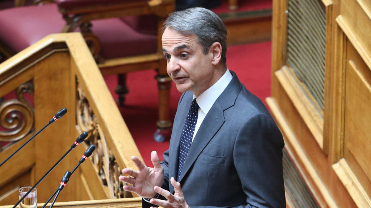 Ο πρωθυπουργός Κυριάκος Μητσοτάκης