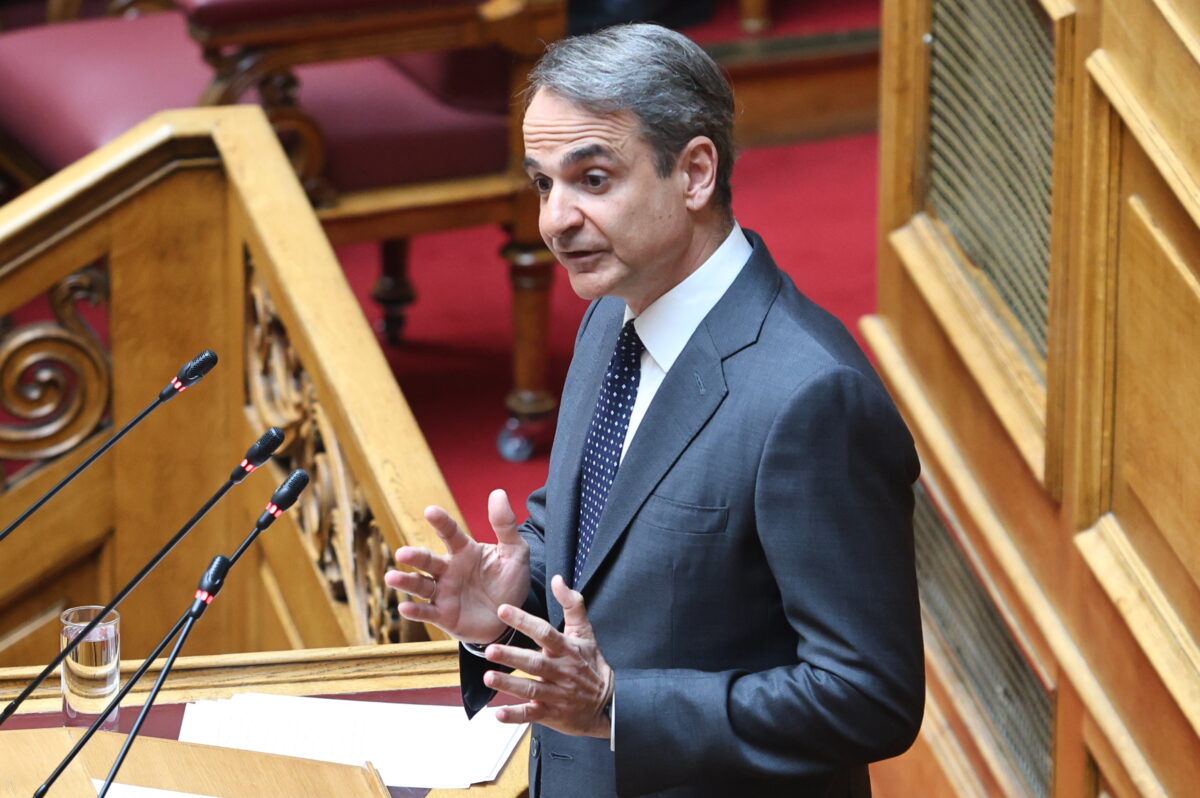 Ο πρωθυπουργός Κυριάκος Μητσοτάκης