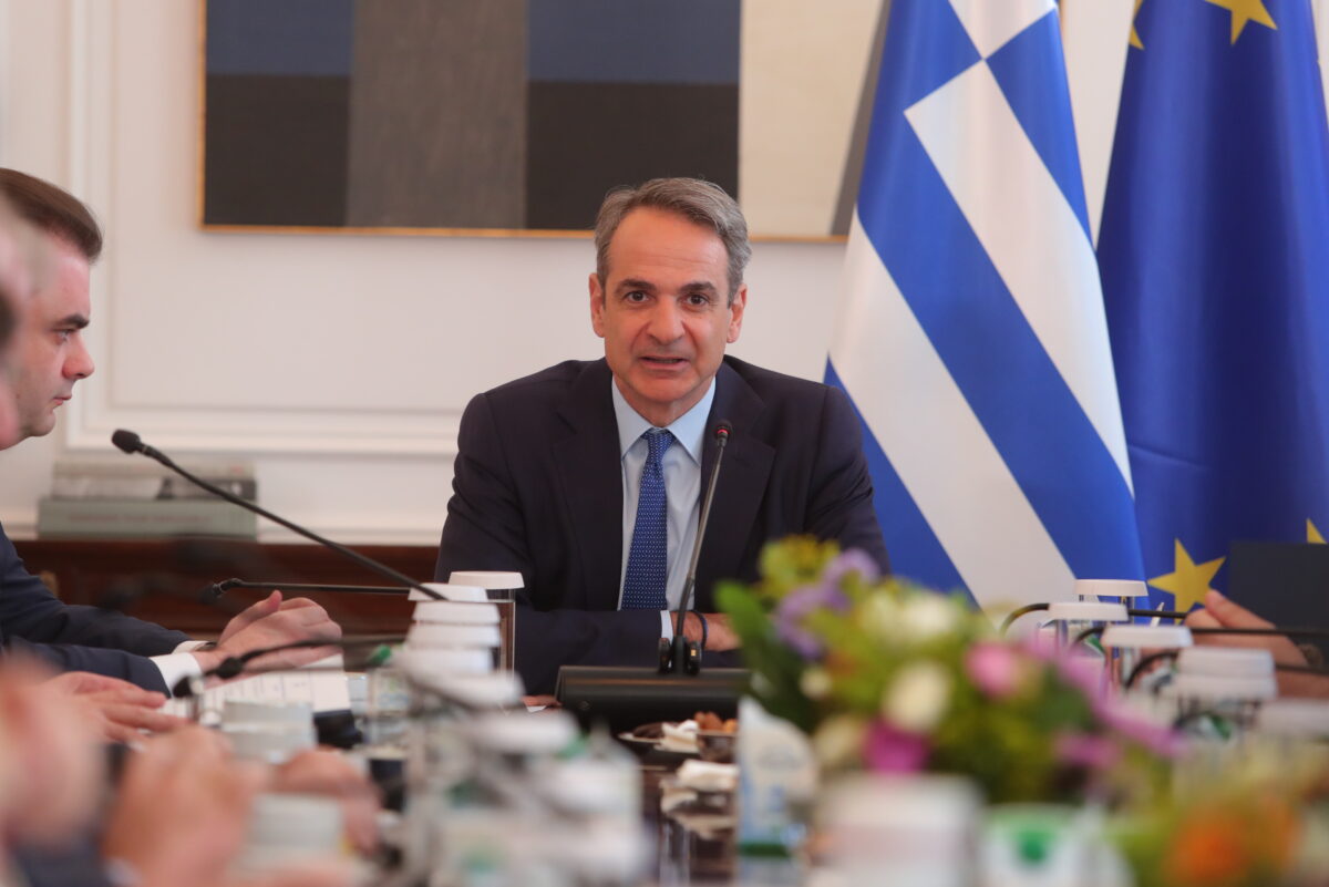 Ο Κυριάκος Μητσοτάκης