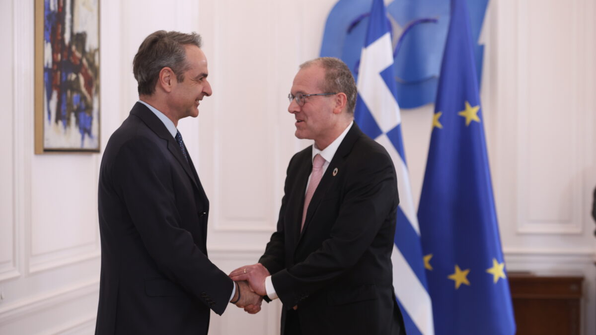 Κυριάκος Μητσοτάκης και Χανς Κλούγκε