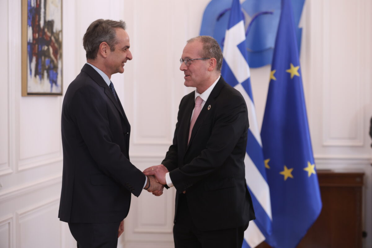 Κυριάκος Μητσοτάκης και Χανς Κλούγκε