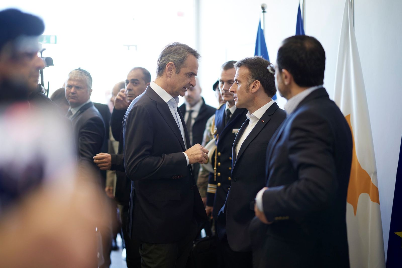 mitsotakis-macron-christodoulides2