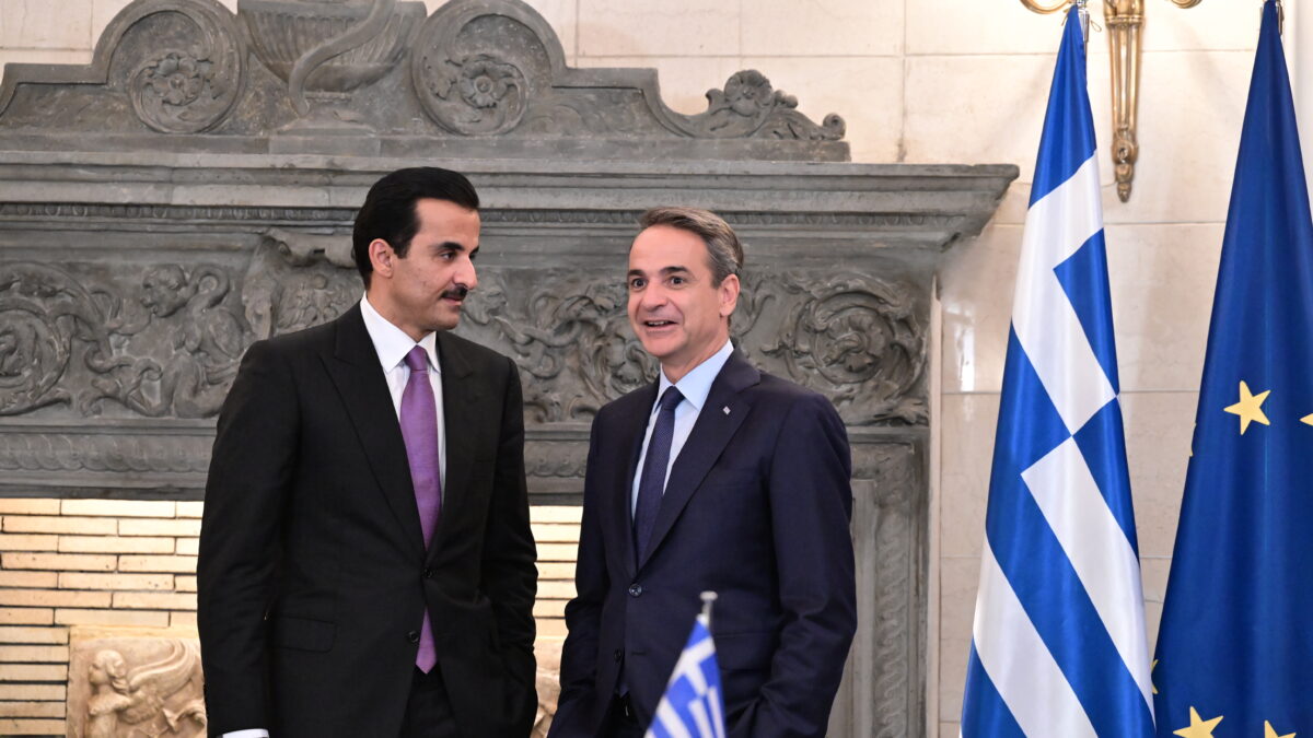 Μητσοτάκης και Εμίρης του Κατάρ