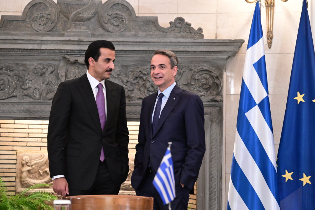 Μητσοτάκης και Εμίρης του Κατάρ