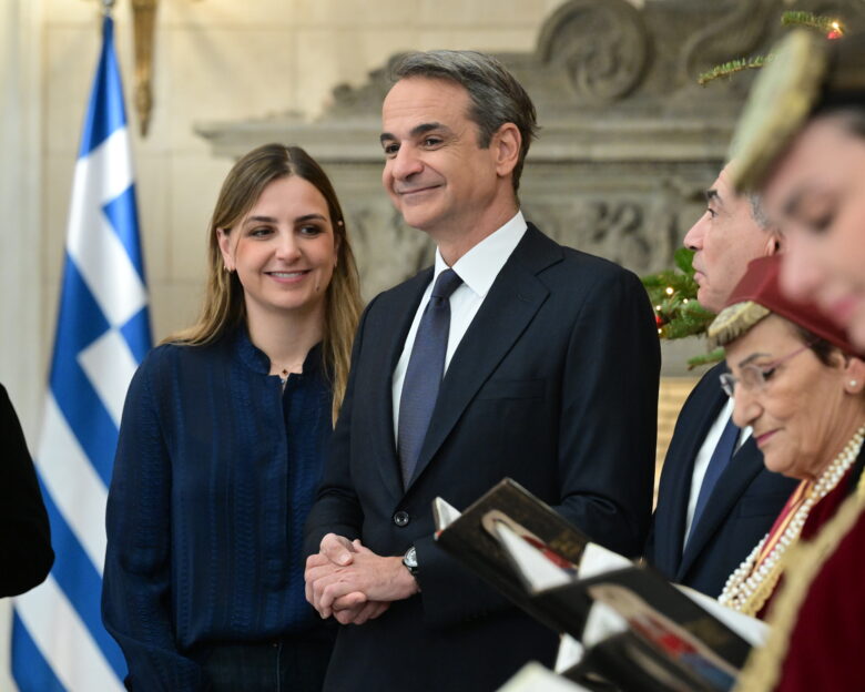 Ο Κυριάκος Μητσοτάκης με την κόρη του Σοφία