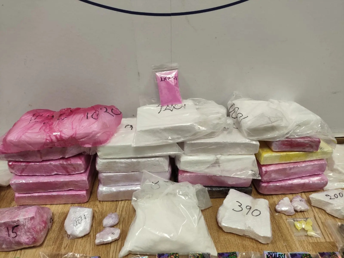 Τα κατασχεμένα ναρκωτικά