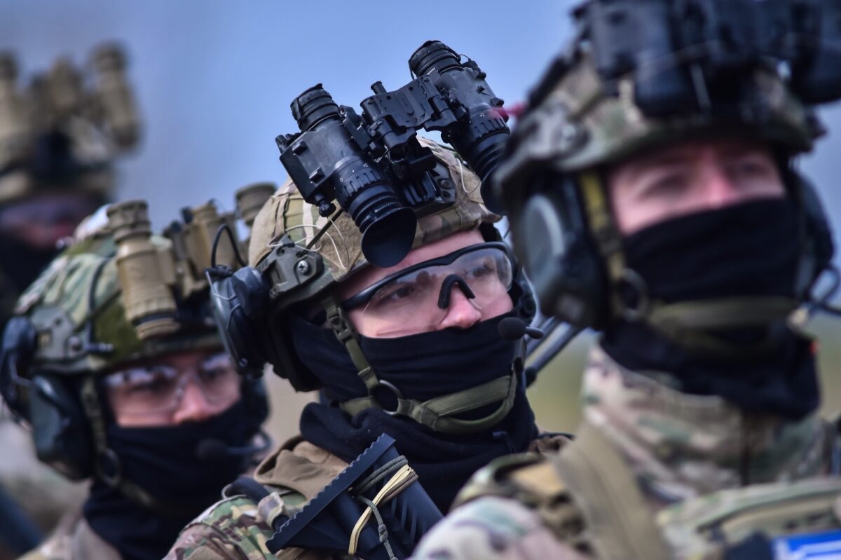 Έλληνες στρατιώτες σε άσκηση του ΝΑΤΟ