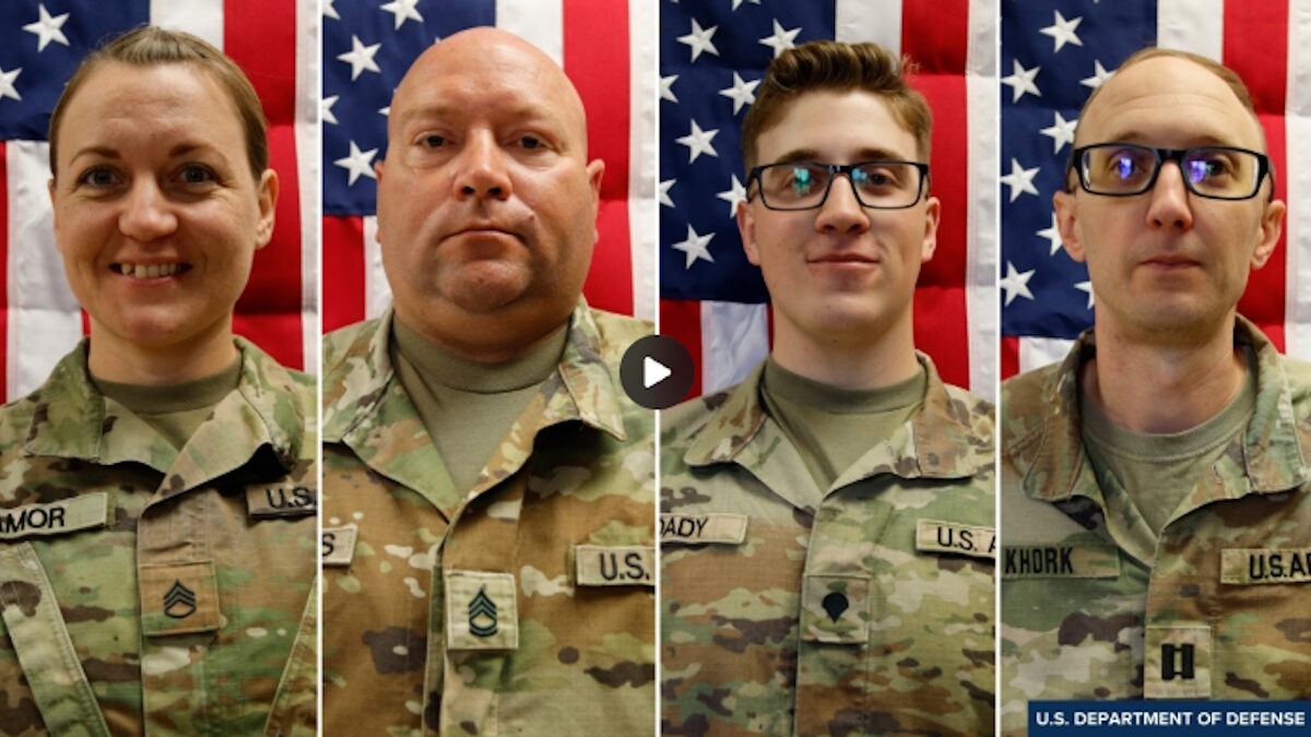 Τέσσερις από τους νεκρούς στρατιώτες των ΗΠΑ στον πόλεμο με το Ιράν