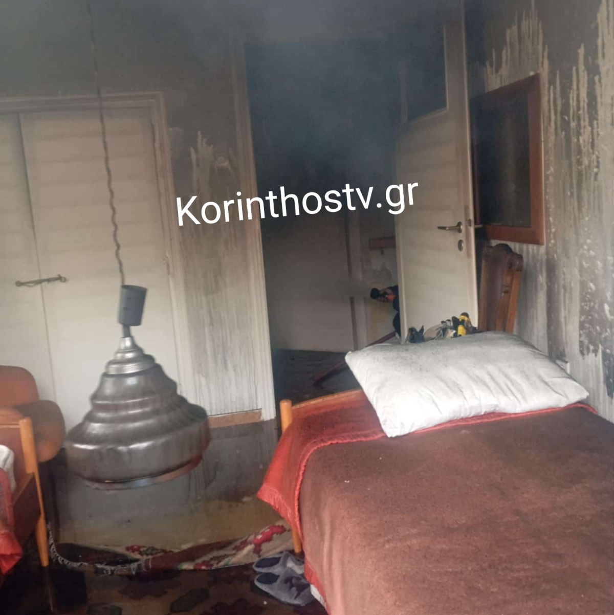 Καπνός σε σπίτι