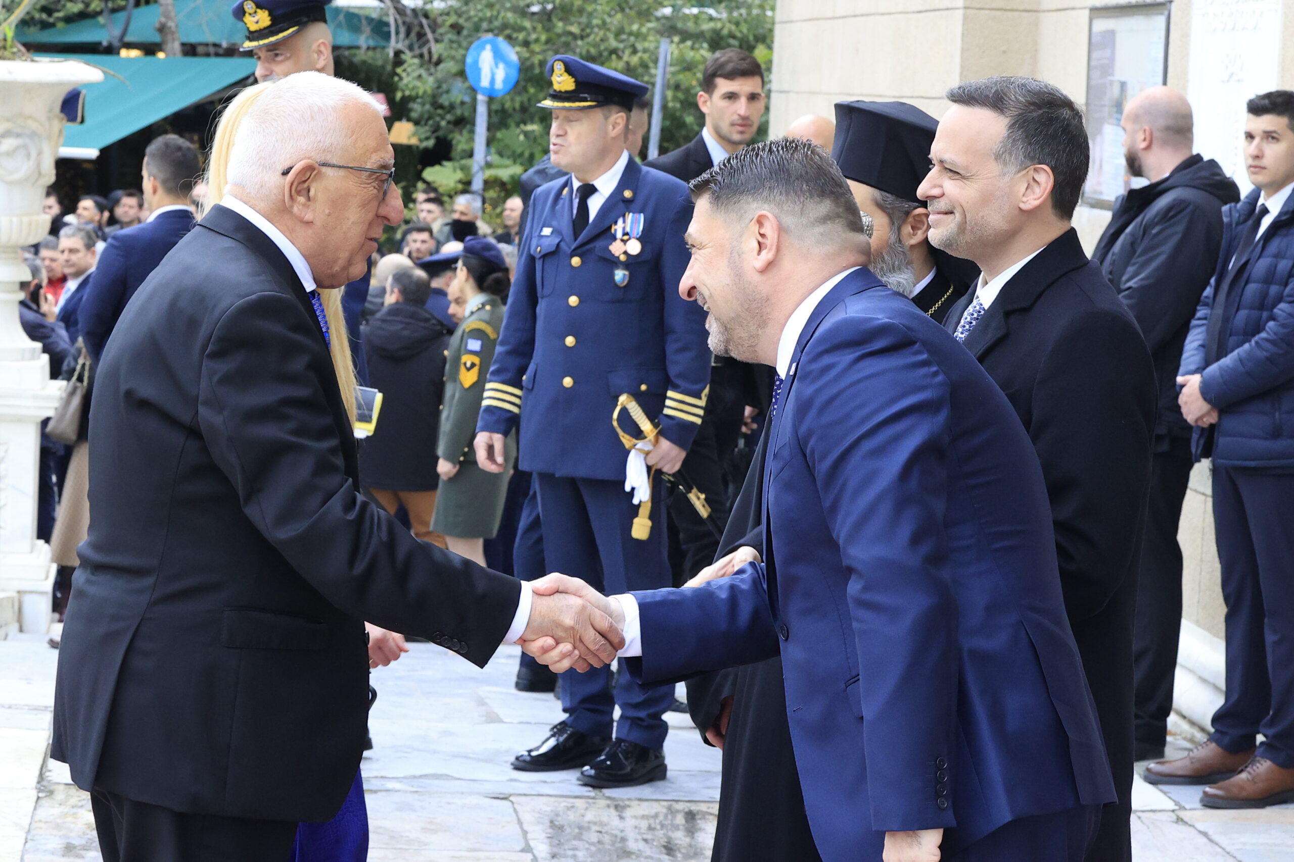 Δοξολογία στη Μητρόπολη Αθηνών, για την εθνική επέτειο της 25ης Μαρτίου 1821, παρουσία εκπροσώπων της πολιτειακής, πολιτικής και στρατιωτικής ηγεσίας της χώρας, Τετάρτη 25 Μαρτίου 2026. (ΓΙΩΡΓΟΣ ΚΟΝΤΑΡΙΝΗΣ/EUROKINISSI)