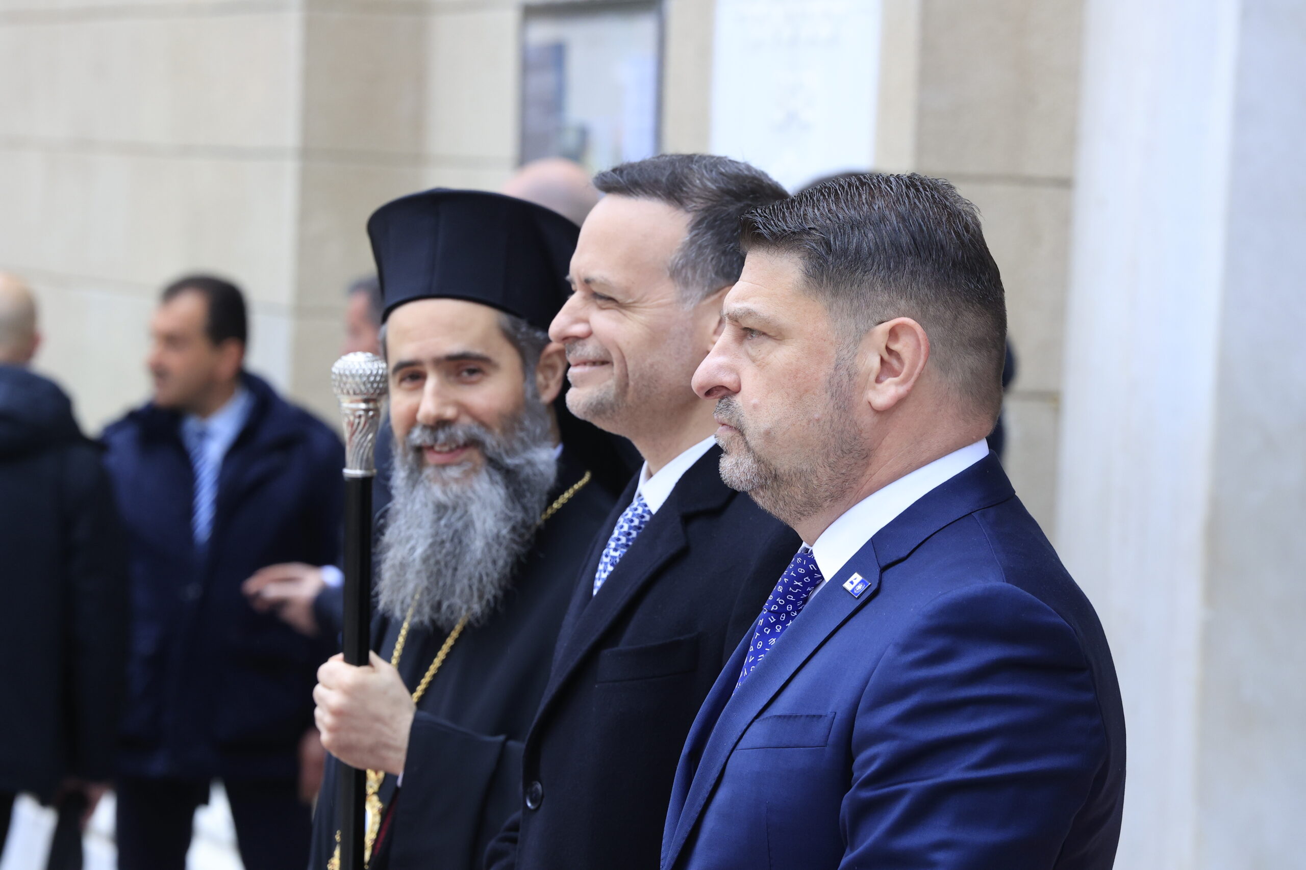 Δοξολογία στη Μητρόπολη Αθηνών, για την εθνική επέτειο της 25ης Μαρτίου 1821, παρουσία εκπροσώπων της πολιτειακής, πολιτικής και στρατιωτικής ηγεσίας της χώρας, Τετάρτη 25 Μαρτίου 2026. (ΓΙΩΡΓΟΣ ΚΟΝΤΑΡΙΝΗΣ/EUROKINISSI)