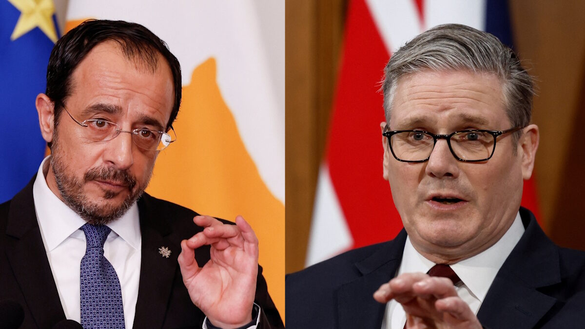 Νίκος Χριστοδουλίδης και Κιρ Στάρμερ