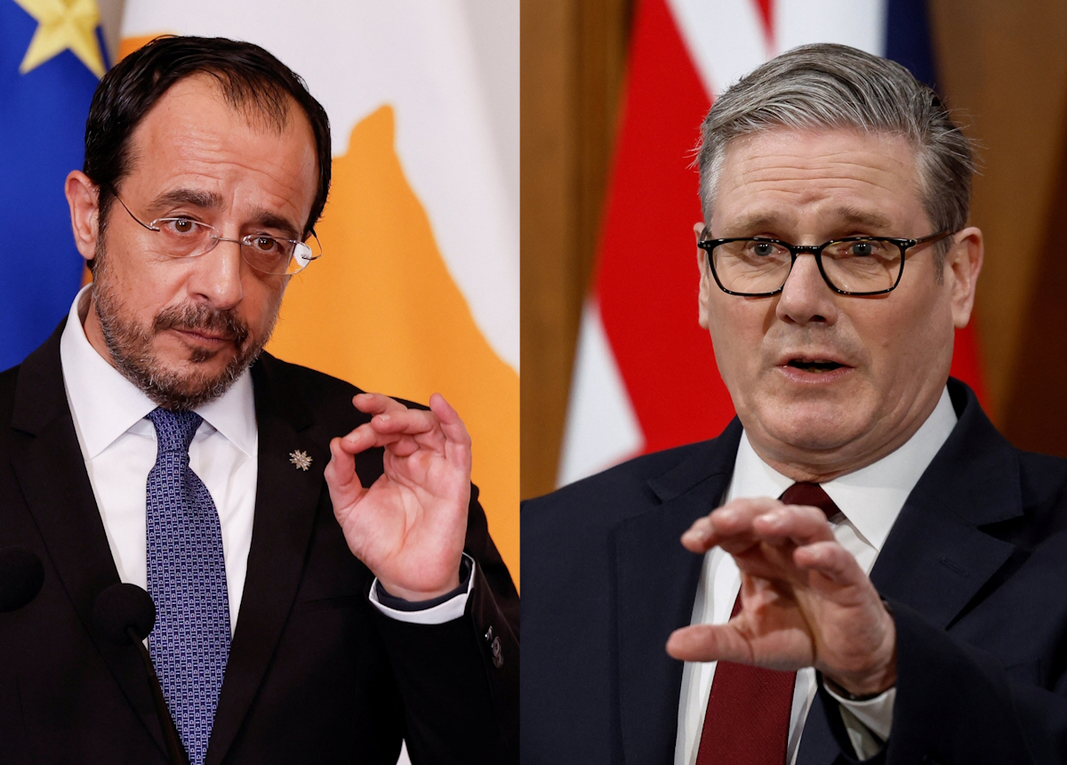 Νίκος Χριστοδουλίδης και Κιρ Στάρμερ