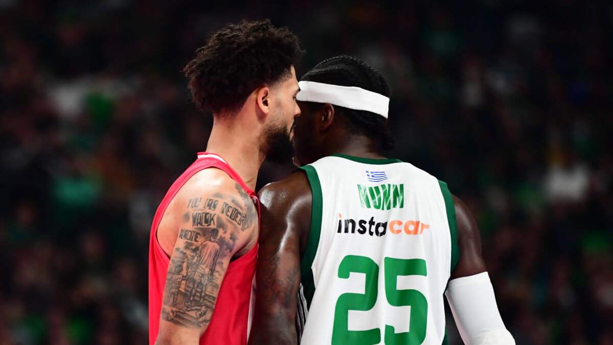 Ο Κέντρικ Ναν με τον Τάιλερ Ντόρσεϊ