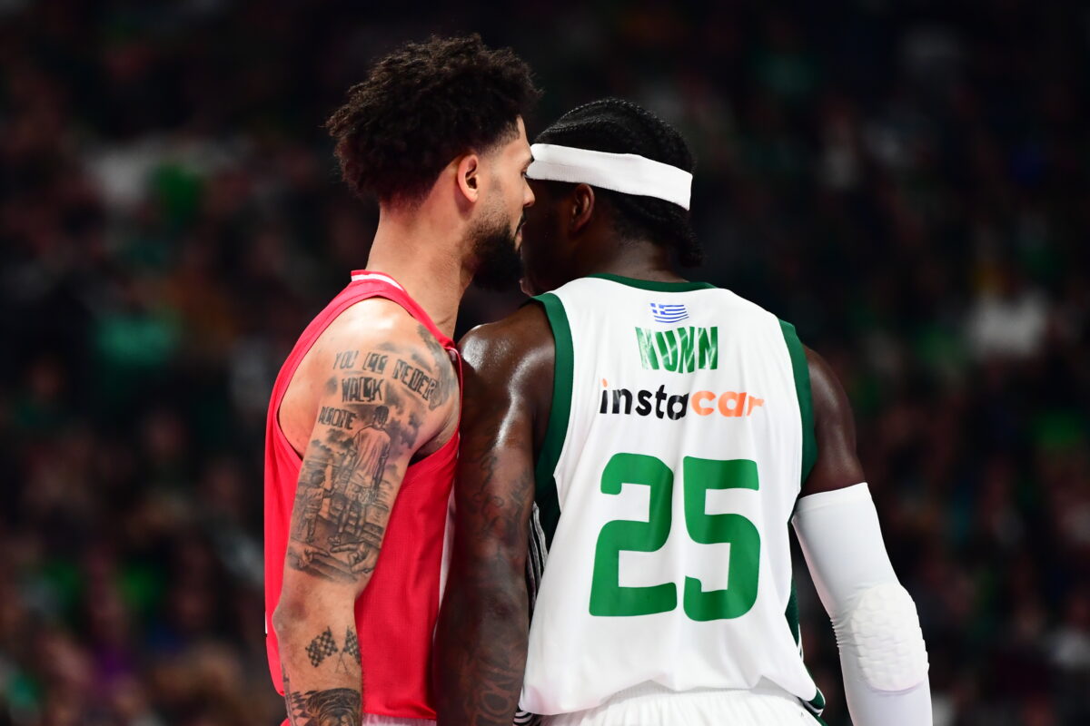 Ο Κέντρικ Ναν με τον Τάιλερ Ντόρσεϊ