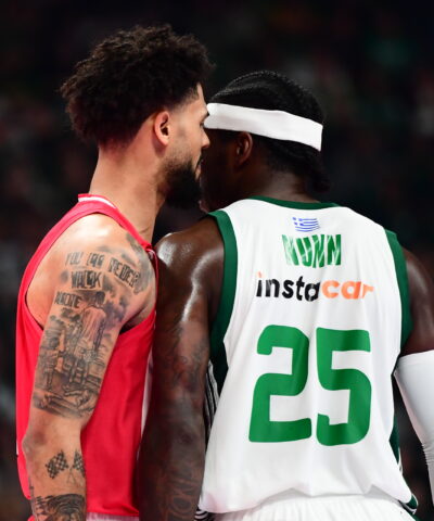 Ο Κέντρικ Ναν με τον Τάιλερ Ντόρσεϊ