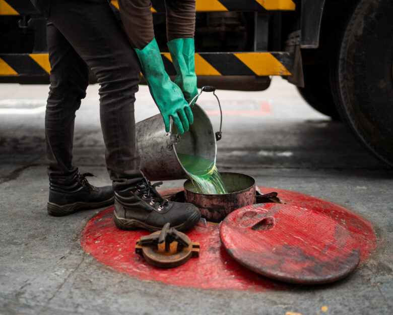 Δεξαμενή αποθήκευσης σε βενζινάδικο