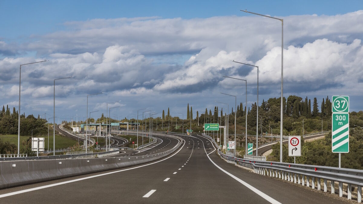 Ολυμπία Οδός, κόμβος Αμαλιάδας