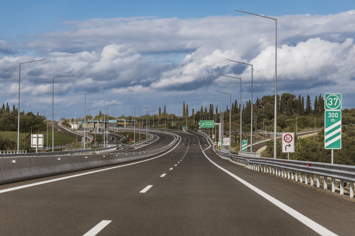 Ολυμπία Οδός, κόμβος Αμαλιάδας