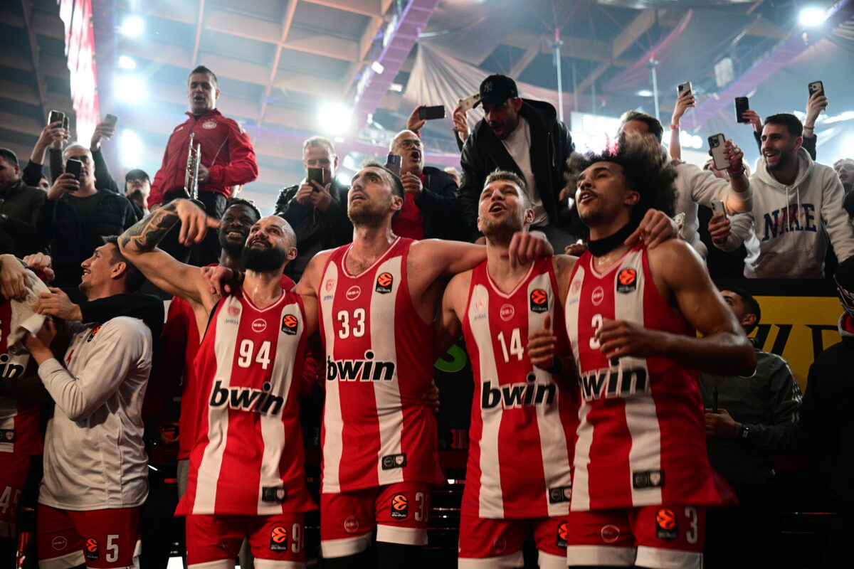 Οι παίκτες του Ολυμπιακού