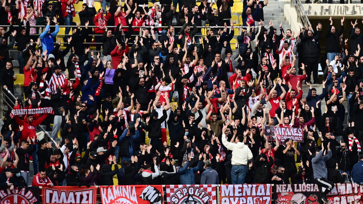 Οι οπαδοί του Ολυμπιακού