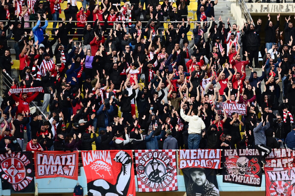 Οι οπαδοί του Ολυμπιακού