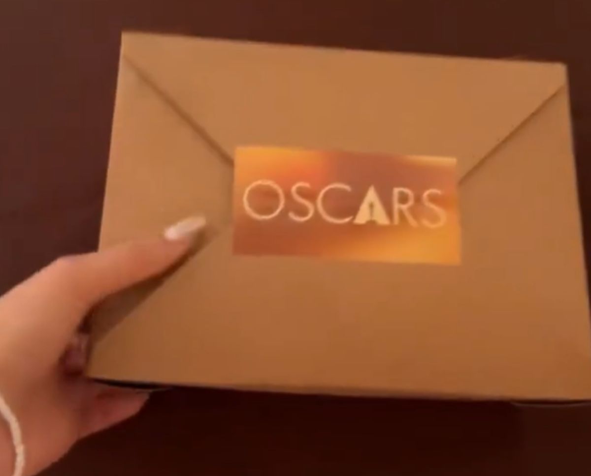 To κουτί με σνακ στα Όσκαρ