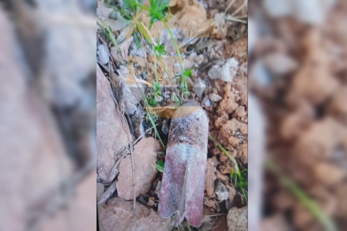 Οβίδα του Β' Παγκοσμίου Πολέμου στην Πεύκη