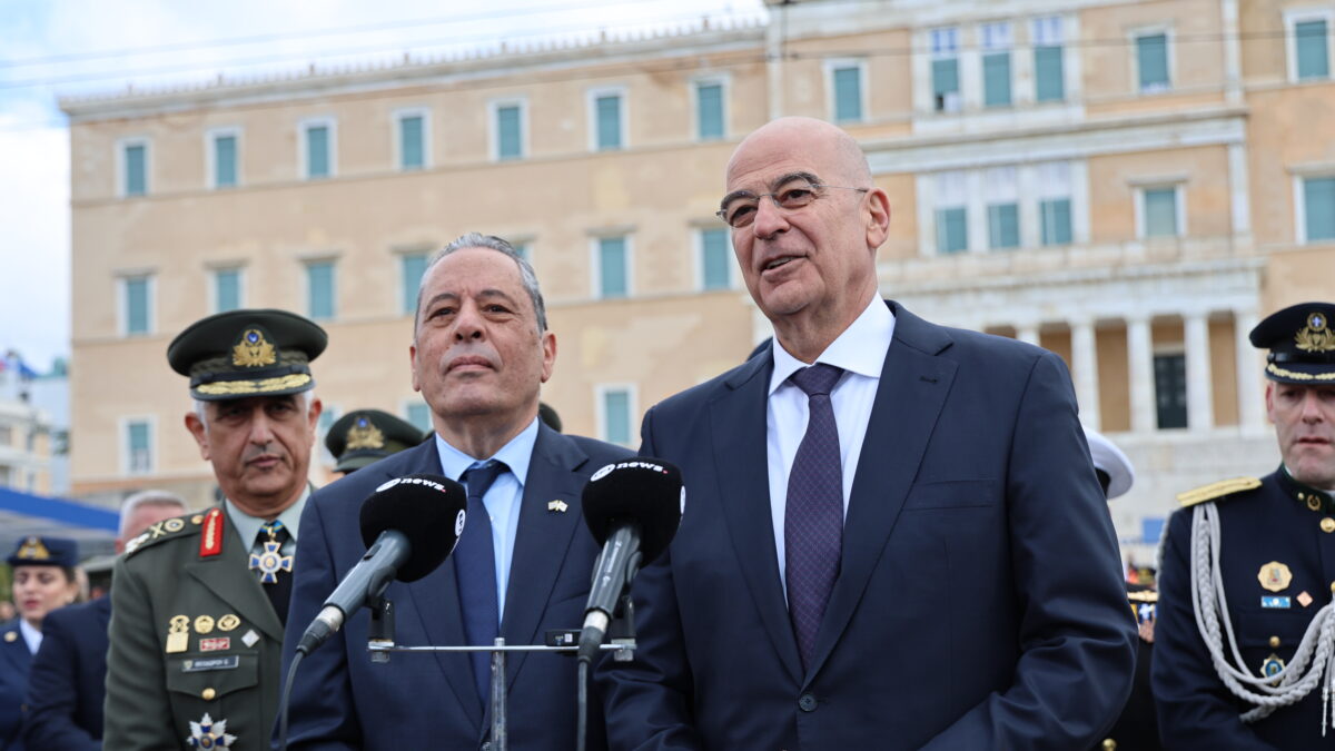 Βασίλης Πάλμας και Νίκος Δένδιας