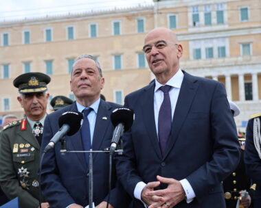 Βασίλης Πάλμας και Νίκος Δένδιας