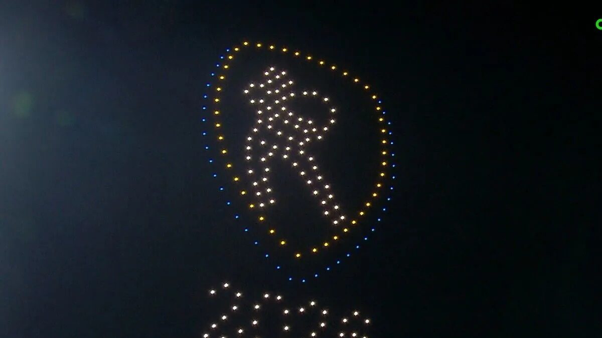 Παναιτωλικός: Το φαντασμαγορικό σόου με drones και πυροτεχνήματα για τα 100 χρόνια ζωής της ομάδας