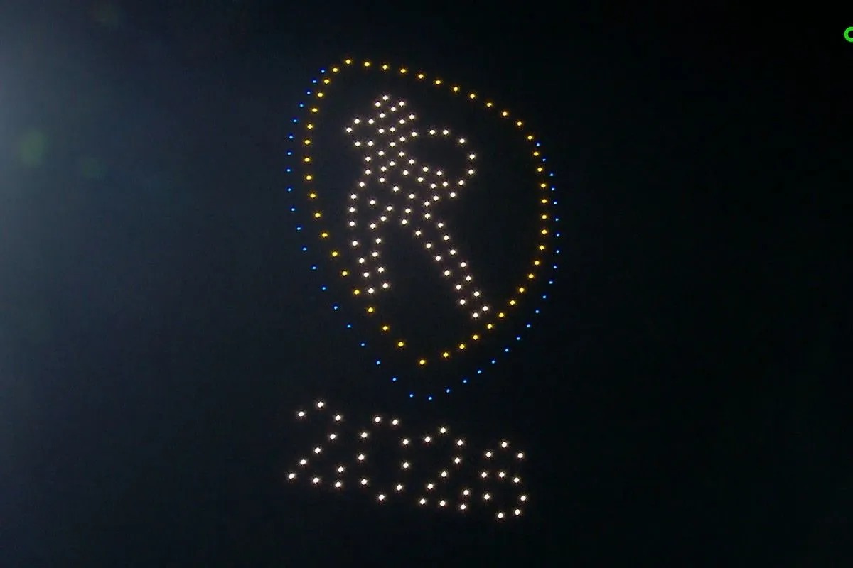 Παναιτωλικός: Το φαντασμαγορικό σόου με drones και πυροτεχνήματα για τα 100 χρόνια ζωής της ομάδας