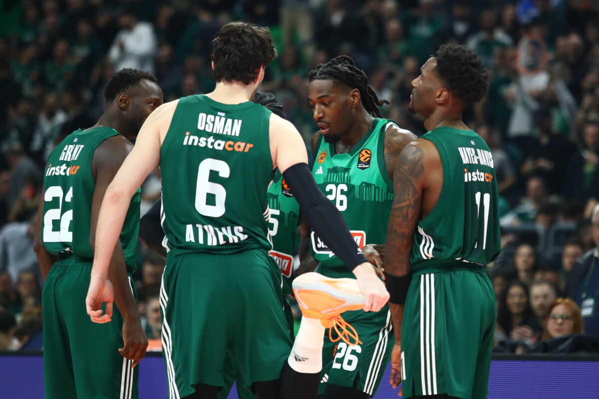 Οι παίκτες του Παναθηναϊκού