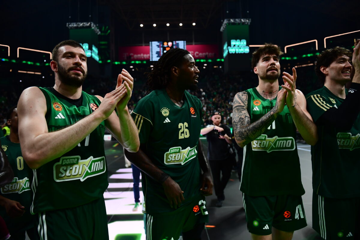 Οι παίκτες του Παναθηναϊκού