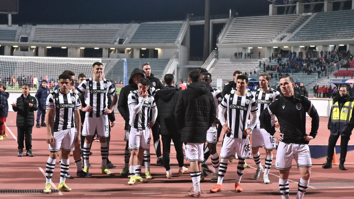 Οι παίκτες του ΠΑΟΚ