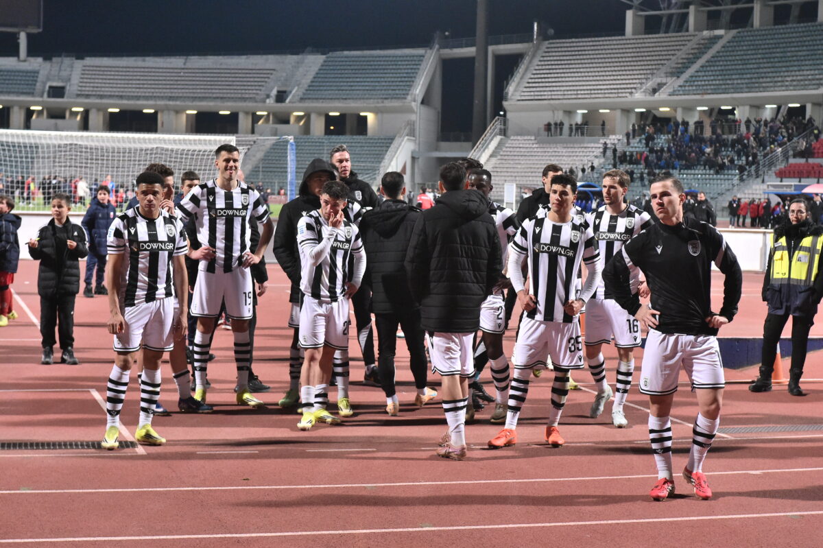 Οι παίκτες του ΠΑΟΚ