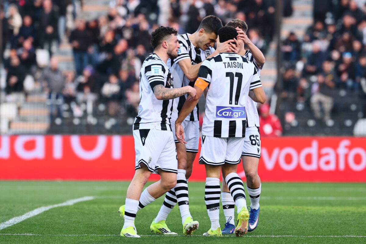 Οι παίκτες του ΠΑΟΚ