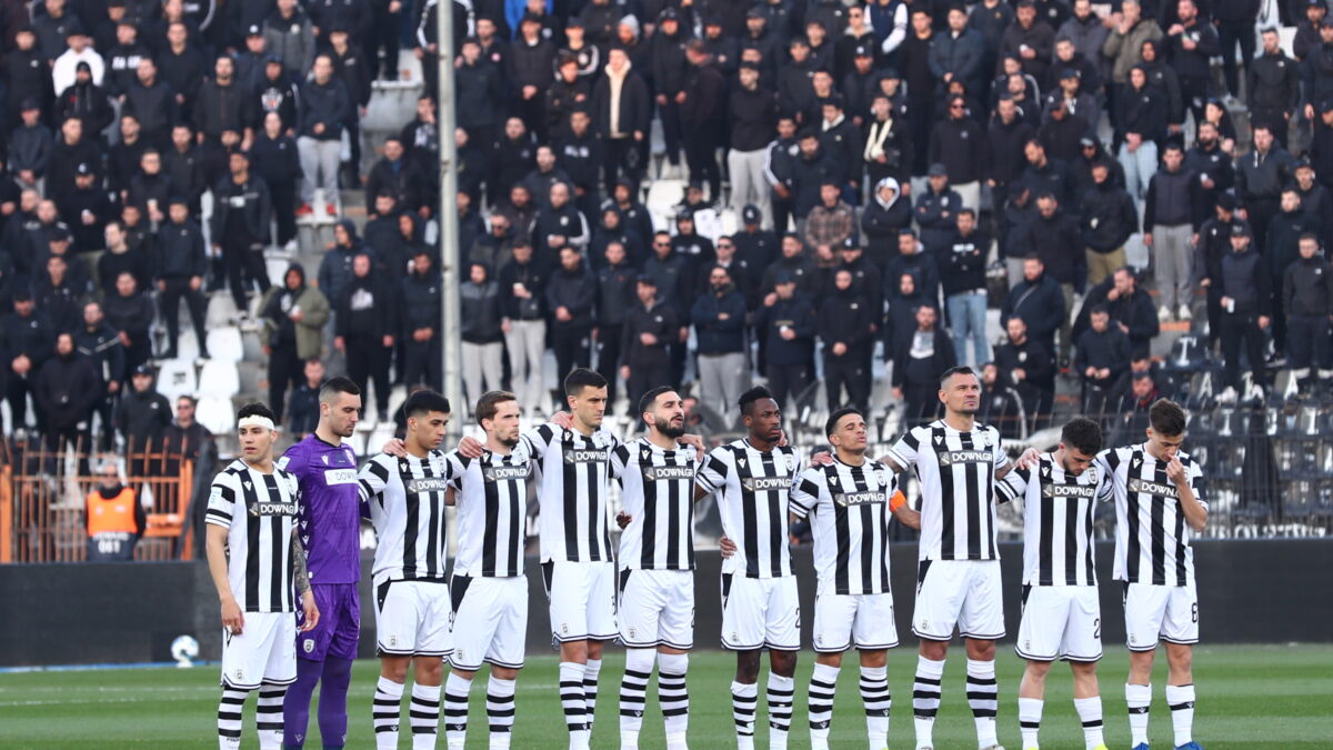 Οι παίκτες του ΠΑΟΚ